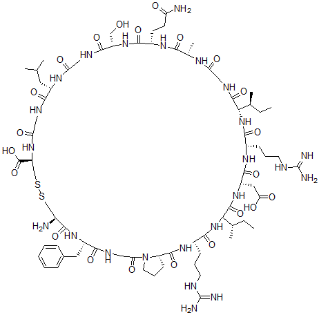 CAS 登录号：114284-25-2， 脯氨酰(10)-心房利尿钠因子(7-23)