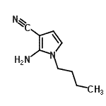 CAS#: 114344-37-5, 2-Amino-1-Butyl-1H-Pyrrole-3-Carbonitrile