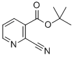 CAS#: 114429-07-1, 2-Cyano-3-Pyridinecarboxylic Acid 1,1-Dimethylethyl Ester