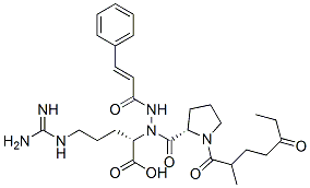 CAS#: 114563-66-5, Cinnamido-2-Methyl-5-Oxoheptanoyl-Prolyl-Arginine
