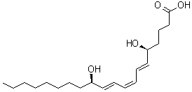 CAS#: 114616-11-4, (5S,6E,8Z,10E,12R)-5,12-Dihydroxy-6,8,10-Icosatrienoic Acid