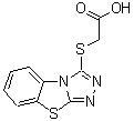 CAS#: 114722-63-3, ([1,2,4]Triazolo[3,4-b][1,3]Benzothiazol-3-Ylsulfanyl)Acetic Acid