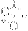 CAS#: 114724-41-3, 2-[(2-Aminophenyl)Sulfanyl]Benzoic Acid Hydrochloride (1:1)