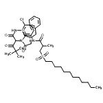 CAS#: 114747-29-4, 2-(3-Benzyl-2,5-Dioxo-Imidazolidin-1-Yl)-N-[2-Chloro-5-[(3-Dodecylsulfonyl-2-Methyl-Propanoyl)Amino]Phenyl]-4,4-Dimethyl-3-Oxo-Pentanamide
