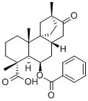 CAS#: 114804-65-8, (4R-(4alpha,4aalpha,5beta,6abeta,9beta,11abeta,11bbeta))-5-(benzoyloxy)tetradecahydro-4,9,11b-trimethyl-9,11a-Methano-11aH-cyclohepta(a)naphthalene-4-carboxylic acid
