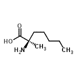 CAS#: 114819-07-7, (2R)-2-Amino-2-Methylheptanoic Acid