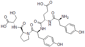 CAS#: 114942-10-8, N-[1-[N-(N-L-Tyrosyl-L-a-glutamyl)-L-tyrosyl]-L-prolyl]-L-Serine