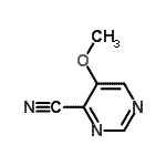 CAS#: 114969-64-1, 5-Methoxy-4-Pyrimidinecarbonitrile
