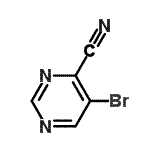 CAS#: 114969-66-3, 5-Bromo-4-Pyrimidinecarbonitrile
