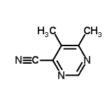 CAS#: 114969-82-3, 5,6-Dimethyl-4-Pyrimidinecarbonitrile
