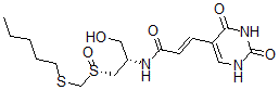 CAS#: 114991-34-3, (E)-3-(2,4-Dioxo-1H-Pyrimidin-5-Yl)-N-[(2S)-1-Hydroxy-3-[(R)-Pentylsulfanylmethylsulfinyl]Propan-2-Yl]Prop-2-Enamide
