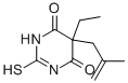 CAS 登录号：115-56-0， 5-乙基-5-(2-甲基丙-2-烯基)-2-硫代-1,3-二嗪农-4,6-二酮
