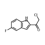 CAS#: 115027-02-6, 2-Chloro-1-(5-Fluoro-1H-Indol-2-Yl)Ethanone