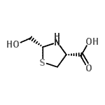 CAS#: 115127-64-5, (2R,4R)-2-(Hydroxymethyl)-1,3-Thiazolidine-4-Carboxylic Acid