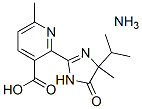 CAS#: 115136-53-3, 2-(4,5-Dihydro-4-methyl-4-(1-methylethyl)-5-oxo-1H-imidazol-2-yl)-5-methyl-3-Pyridinecarboxylic acid monoammonium salt