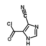 CAS#: 115363-80-9, 4-Cyano-1H-Imidazole-5-Carbonyl Chloride