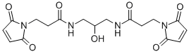 CAS#: 115388-98-2, N,N'-Bis(3-maleimidepropionyl)-2-hydroxy-1,3-propanediamine