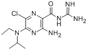 CAS 登录号：1154-25-2， 3-氨基-N-(氨基亚胺甲基)-6-氯-5-[乙基(1-甲基乙基)氨基]-2-吡嗪甲酰胺