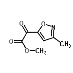 CAS#: 115521-63-6, Methyl (3-Methyl-1,2-Oxazol-5-Yl)(Oxo)Acetate