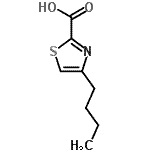 CAS#: 115553-92-9, 4-Butyl-1,3-Thiazole-2-Carboxylic Acid