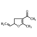 CAS#: 115580-34-2, 1-(2-Methyl-5-Vinyl-4,5-Dihydro-3-Furanyl)Ethanone