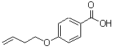 CAS 登录号：115595-27-2， 4-(3-丁烯-1-基氧基)苯甲酸