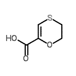CAS#: 115595-71-6, 5,6-Dihydro-1,4-Oxathiine-2-Carboxylic Acid