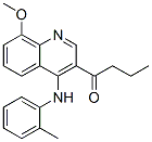 CAS#: 115607-61-9, 1-[8-Methoxy-4-[(2-Methylphenyl)Amino]Quinolin-3-Yl]Butan-1-One