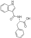 CAS 登录号：115627-41-3， N-(1H-吲哚-3-基羰基)-L-苯丙氨酸