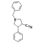 CAS#: 115687-28-0, 1-Benzyl-4-Phenyl-3-Pyrrolidinecarbonitrile