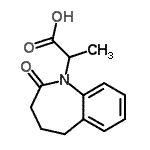 CAS#: 115706-39-3, 2-(2-Oxo-2,3,4,5-Tetrahydro-1H-1-Benzazepin-1-Yl)Propanoic Acid
