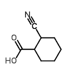 CAS 登录号：115720-23-5， 2-氰基-环己烷羧酸