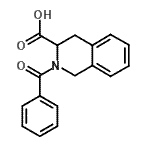 CAS#: 115732-15-5, 2-Benzoyl-1,2,3,4-Tetrahydro-3-Isoquinolinecarboxylic Acid