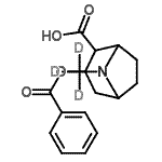 CAS#: 115732-68-8, 3-Benzoyloxy-8-(Trideuteriomethyl)-8-Azabicyclo[3.2.1]Octane-4-Carboxylic Acid