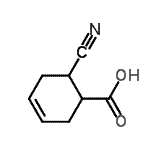 CAS 登录号：115747-07-4， 6-氰基-3-环己烯-1-羧酸
