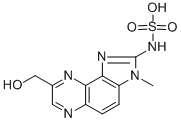 CAS#: 115781-41-4, [8-(Hydroxymethyl)-3-Methylimidazo[5,4-h]Quinoxalin-2-Yl]Sulfamic Acid