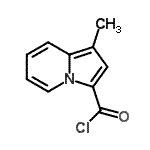 CAS#: 115813-14-4, 1-Methyl-3-Indolizinecarbonyl Chloride