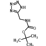 CAS#: 115894-70-7, 2-Methyl-2-Propanyl (1H-Tetrazol-5-Ylmethyl)Carbamate
