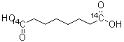 CAS#: 115918-63-3, Octanedioic-1,8-14C2 acid