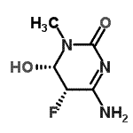 CAS#: 115923-86-9, (5S,6S)-4-Amino-5-Fluoro-6-Hydroxy-1-Methyl-5,6-Dihydro-2(1H)-Pyrimidinone