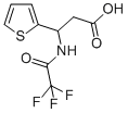 CAS 登录号：115957-22-7， 3-(2-噻吩基)-3-[(2,2,2-三氟乙酰基)氨基]丙酸