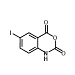 CAS#: 116027-10-2, 6-Iodo-2H-3,1-Benzoxazine-2,4(1H)-Dione