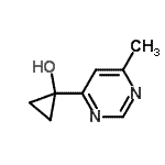 CAS#: 116186-31-3, 1-(6-Methyl-4-Pyrimidinyl)Cyclopropanol