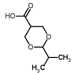 CAS#: 116193-72-7, 2-Isopropyl-1,3-Dioxane-5-Carboxylic Acid