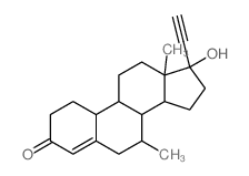 CAS#: 1162-60-3, 17-Ethynyl-17-Hydroxy-7,13-Dimethyl-1,2,6,7,8,9,10,11,12,14,15,16-Dodecahydrocyclopenta[a]Phenanthren-3-One