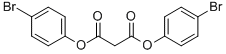 CAS 登录号：116210-64-1， 丙二酸 1,3-二(4-溴苯基)酯