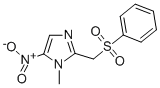 CAS#: 116248-39-6, 1-Methyl-5-Nitro-2-((Phenylsulfonyl)Methyl)-1H-Imidazole