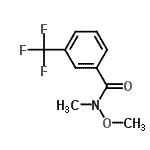 CAS#: 116332-62-8, N-Methoxy-N-Methyl-3-(Trifluoromethyl)Benzamide