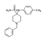 CAS#: 1164-22-3, 1-Benzyl-4-[(4-Methylphenyl)Amino]-4-Piperidinecarboxamide