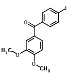 CAS#: 116413-00-4, (3,4-Dimethoxyphenyl)(4-Iodophenyl)Methanone
